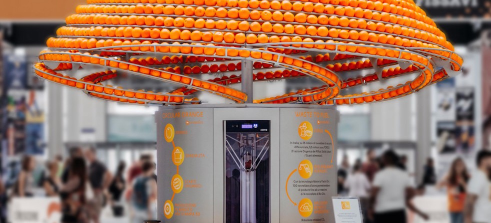 Des gobelets biodégradables à base d'écorces d'oranges One Des gobelets à base d'écorces d'orange. | Presse agrume